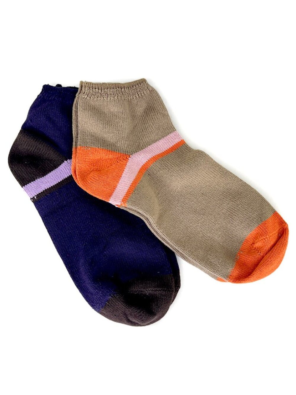 Single Stripe Ankle Socks - 2